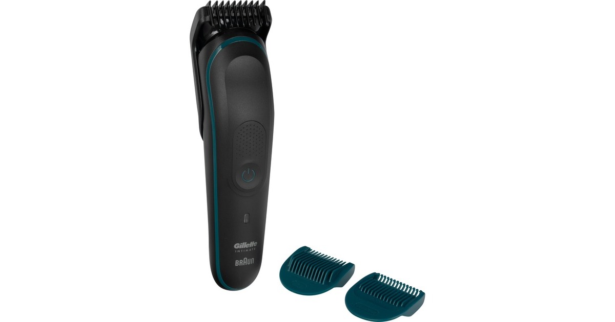 Gillette INTIMATE Trimmer i5, Haarschneider schwarz/blau