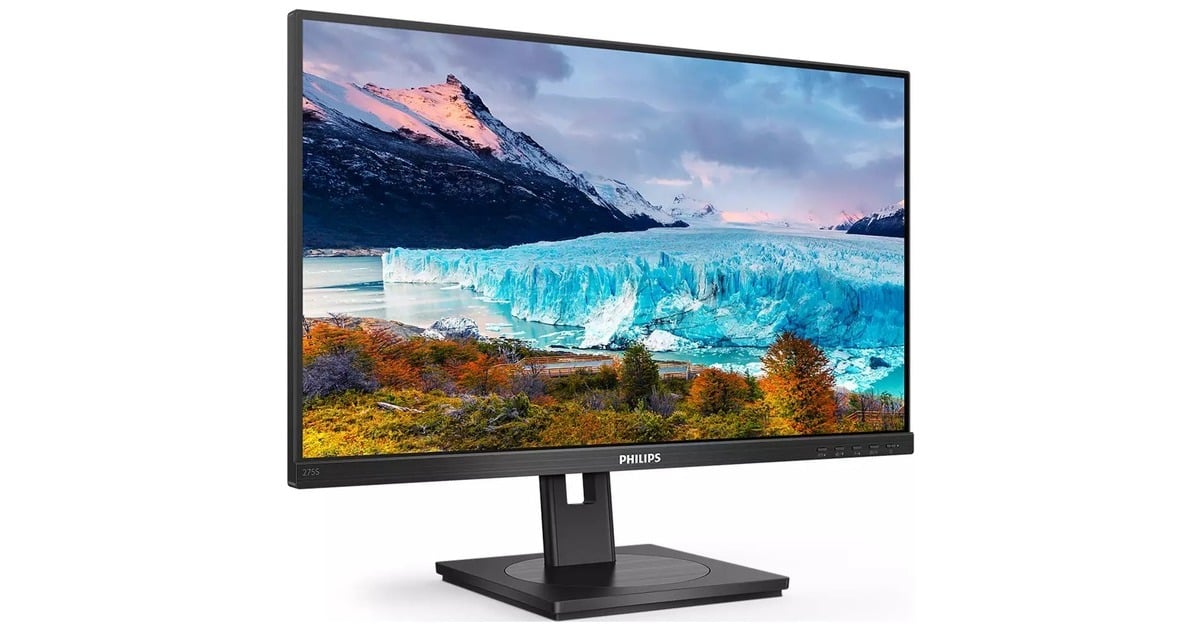 Philips 275S1AE/00, LED-Monitor 68.6 cm (27 Zoll), schwarz, QHD, IPS ...