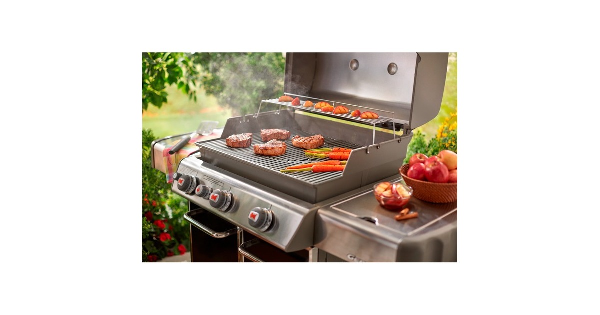 WEBER ORIGINAL Gourmet BBQ System Griglia In Ghisa Per Genesis - GRILLROST - 5