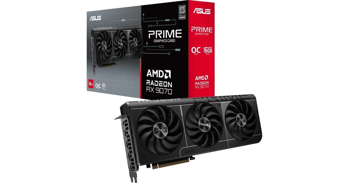 ASUS Prime Radeon RX 9070 OC