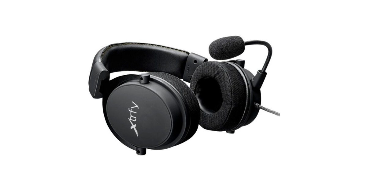 CHERRY Xtrfy H2, Gaming-Headset schwarz, Klinke