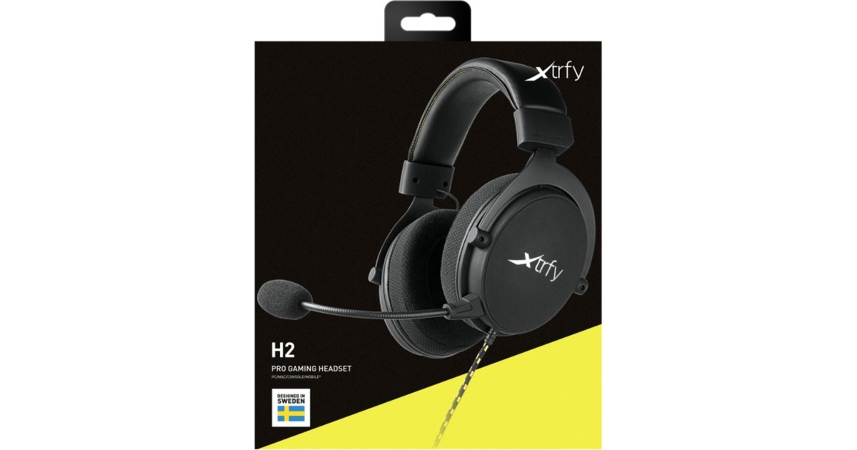 CHERRY Xtrfy H2, Gaming-Headset schwarz, Klinke