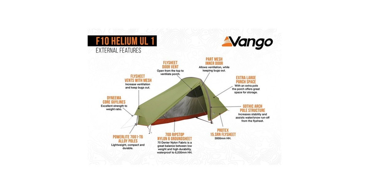 Vango f10 helium ul 1 tent cheap