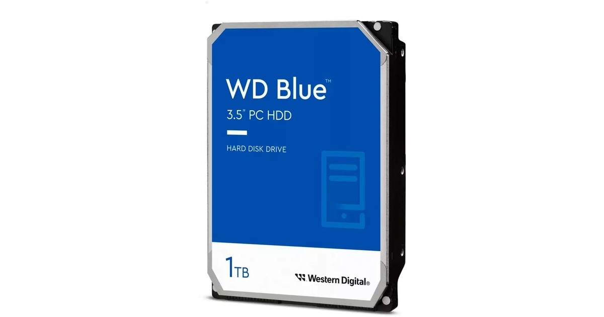 WD WD10EZRZ 1 TB, Festplatte SATA 6 Gb/s, 3,5", WD Blue