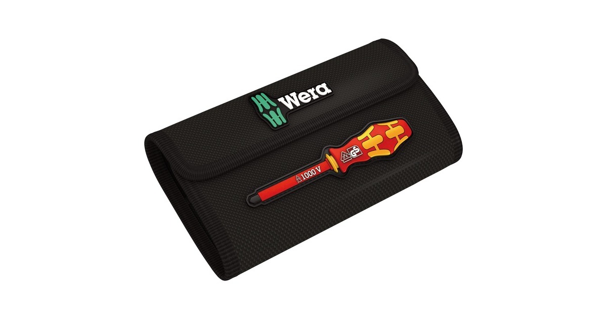 Wera Kraftform Kompakt VDE 16 Universal 1 Tool Finder, 16-teilig 
