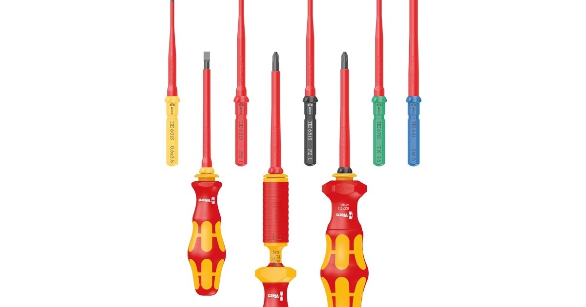 Wera Kraftform Kompakt VDE 16 Universal 1 Tool Finder, 16-teilig 