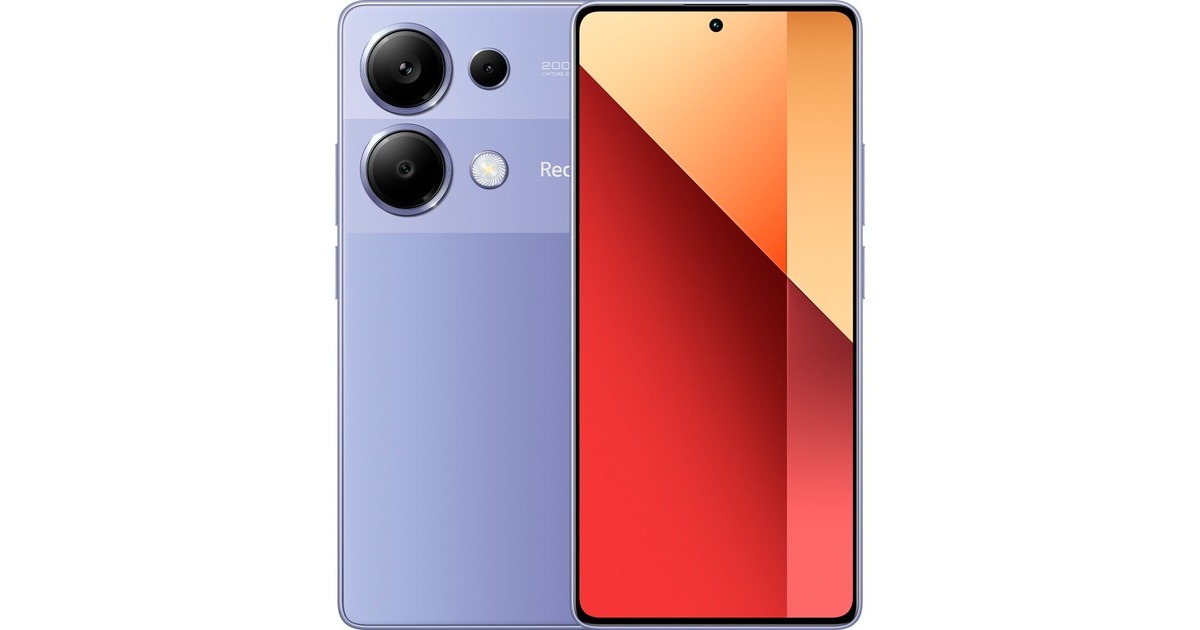 Xiaomi Redmi Note 13 Pro 512GB, Handy Lavender Purple, Android 13 
