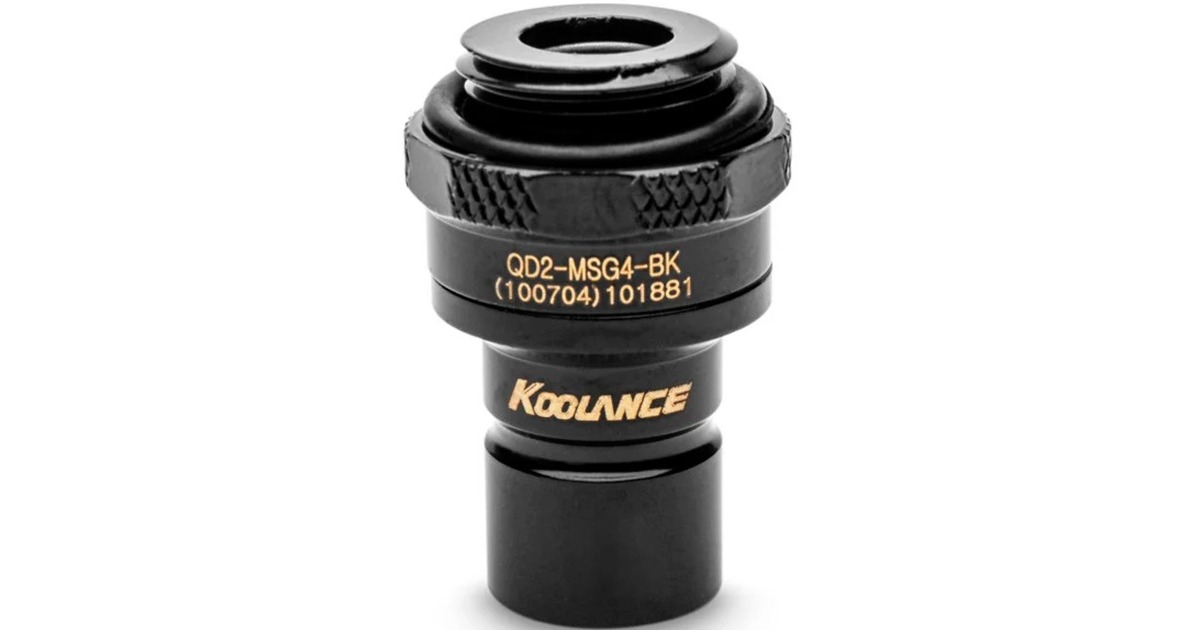 EKWB EK Pro GPU Quick Disconnect Kit, Verbindung silber