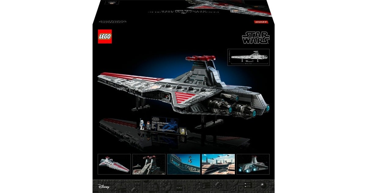 LEGO 75367 Star Wars Republikanischer Angriffskreuzer Der Venator lego-75367-star-wars-republikanischer-angriffskreuzer-der-venator