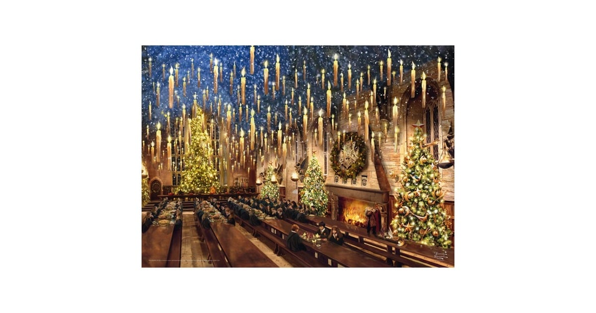 Schmidt Spiele 58578 – Puzzle Harry Potter 1000 Pièces, Grande Salle De Poudlard, Illustration Thomas Kinkade