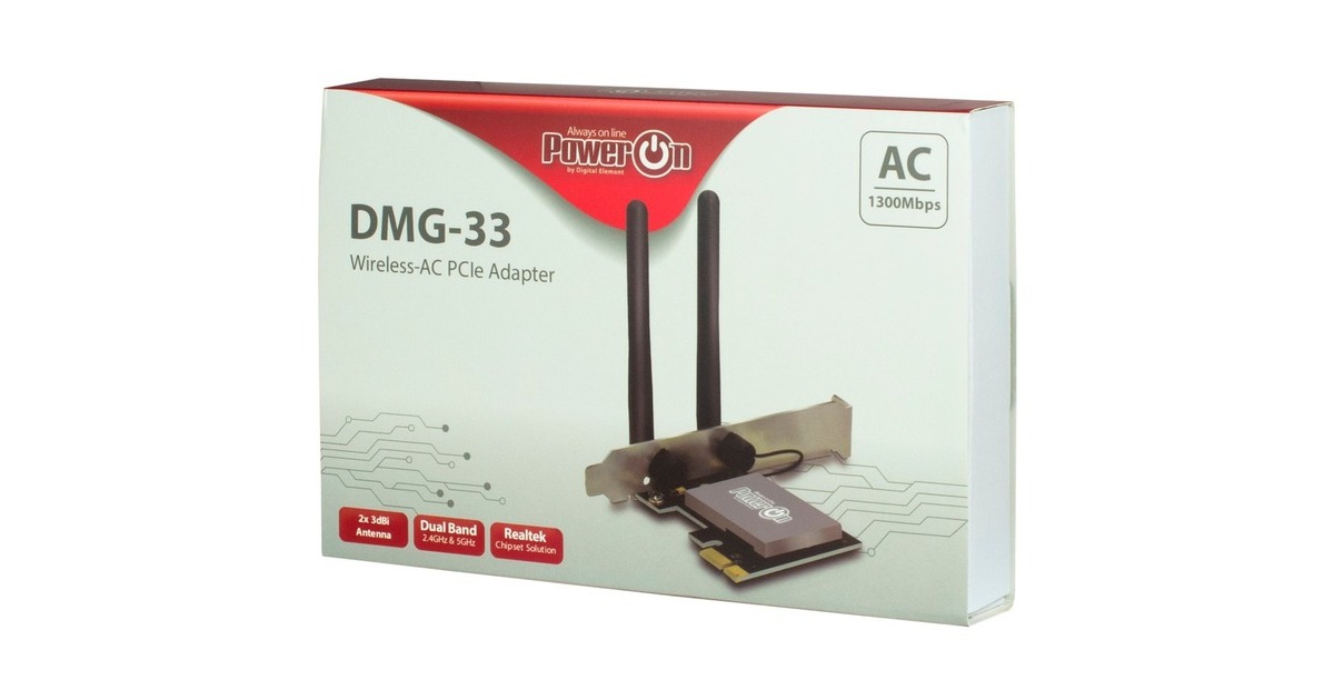 Amazon.com: Inter-Tech DMG-33 Internal WLAN 1300 Mbps