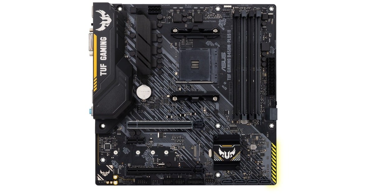 ASUS TUF GAMING B450M-PLUS II, Mainboard