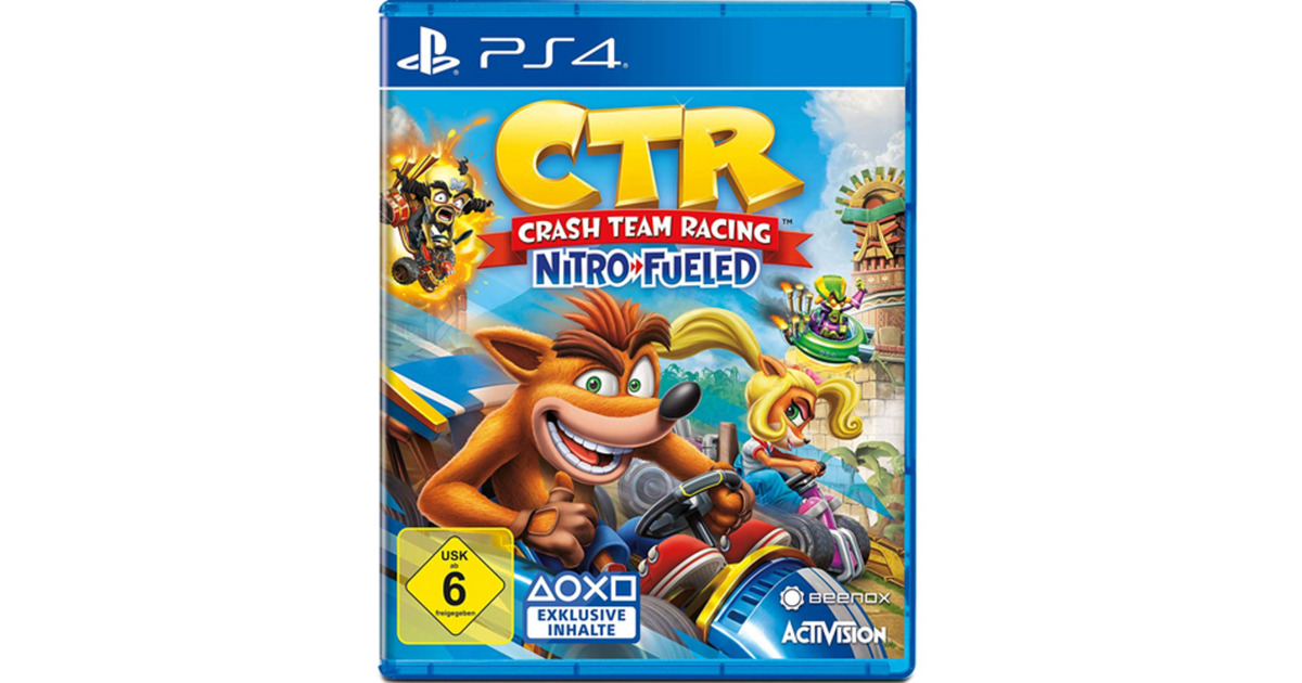 Activision Blizzard Crash Team Racing Nitro Fueled, PlayStation 4-Spiel
