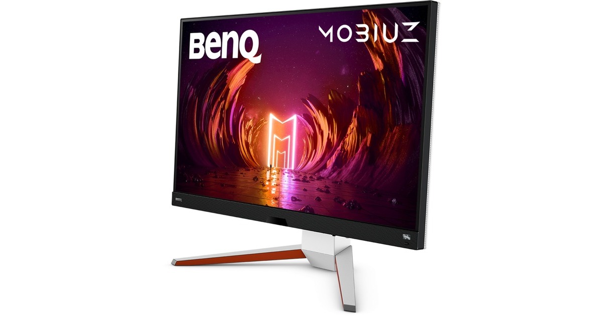 BenQ MOBIUZ EX3210U, Gaming-Monitor 81 cm (32 Zoll), weiß/rot, UltraHD/4K, IPS, HDR, AMD Free-Sync, 144Hz Panel BenQ MOBIUZ EX3210U, Gaming-Monitor 81 cm (32 Zoll), weiß/rot, UltraHD/4K, IPS, HDR, AMD Free-Sync, 144Hz Panel