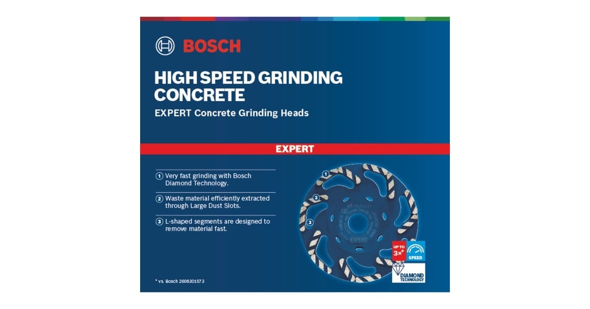 Bosch Professional Diamant-Topfscheibe Expert for Concrete, Ø 