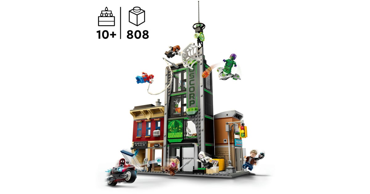 LEGO 76324 Marvel Super Heroes Spider-Man vs. Oscorp ...
