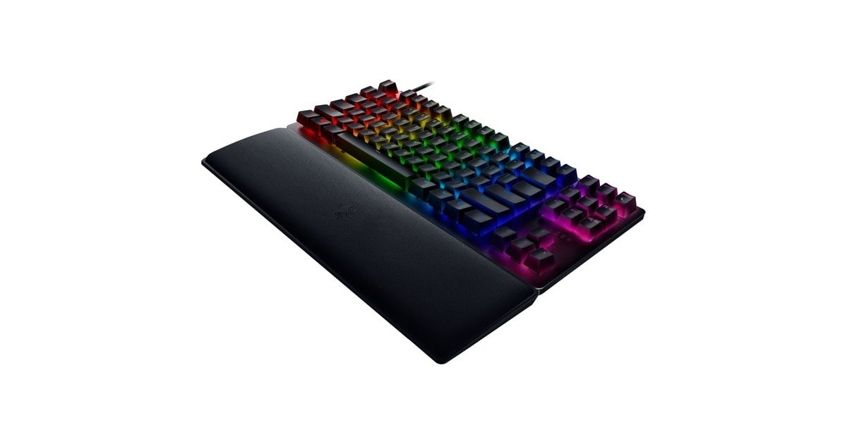 Razer Huntsman V2 TKL, Gaming-Tastatur schwarz, DE-Layout, Razer 
