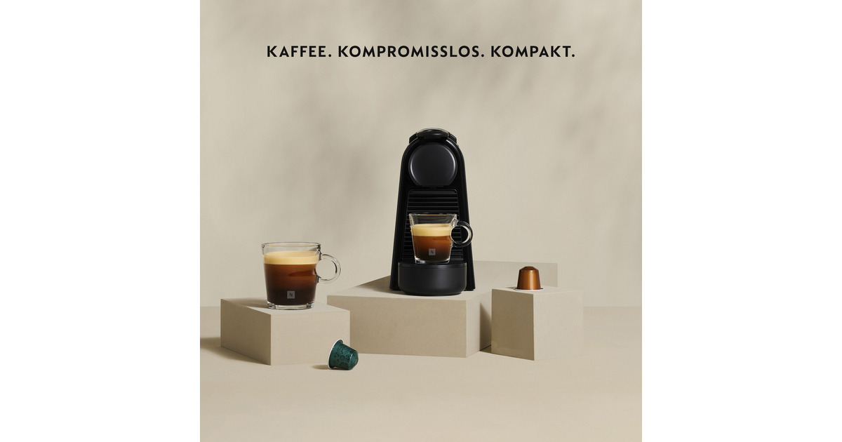 DeLonghi Nespresso Essenza Mini EN85.B, Kapselmaschine schwarz