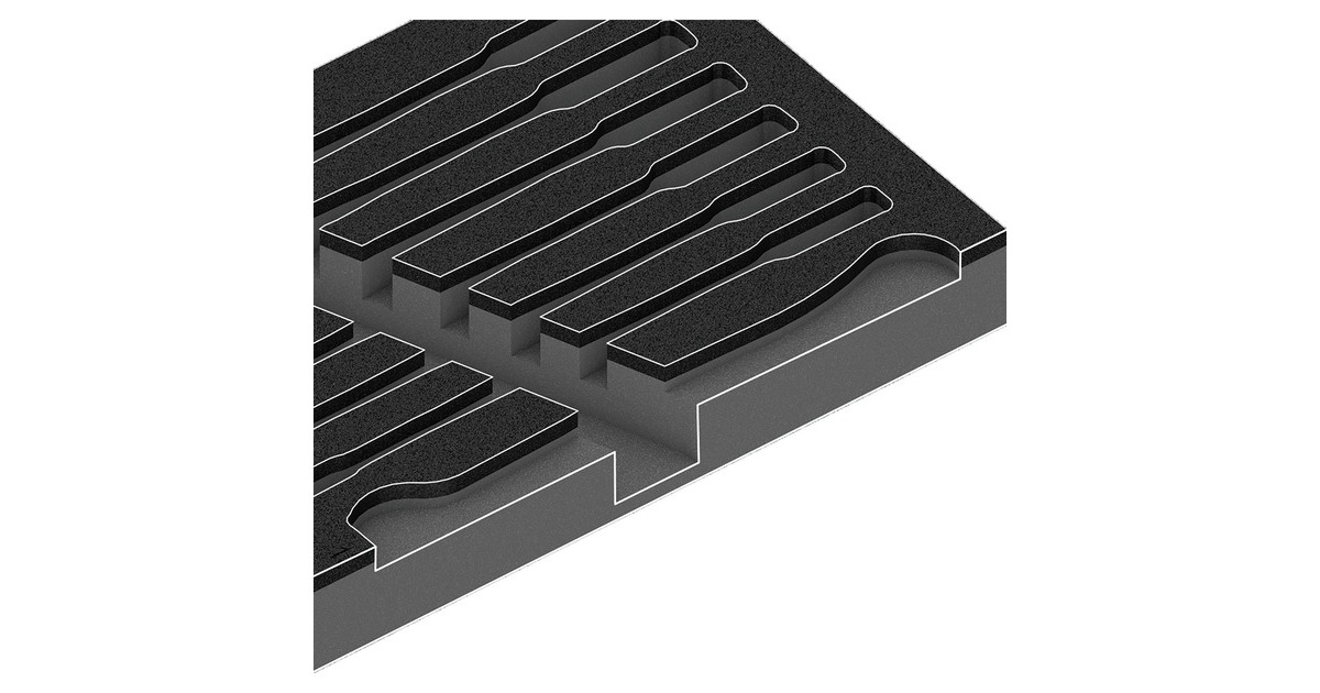 Wera 9730 Schaumstoffeinlage 6000 Joker Set 1, 11‑teilig, Werkzeug  