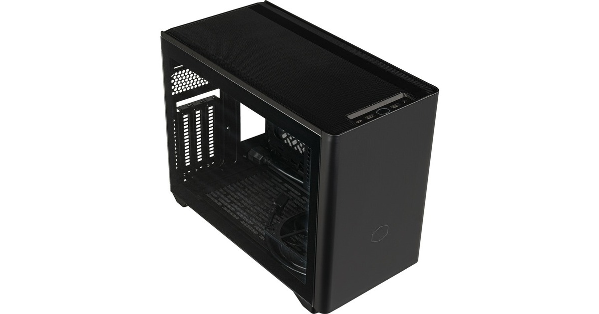 Cooler Master MasterBox NR200P V2, Tower-Gehäuse schwarz, Tempered Glass Cooler Master MasterBox NR200P V2, Tower-Gehäuse schwarz, Tempered Glass