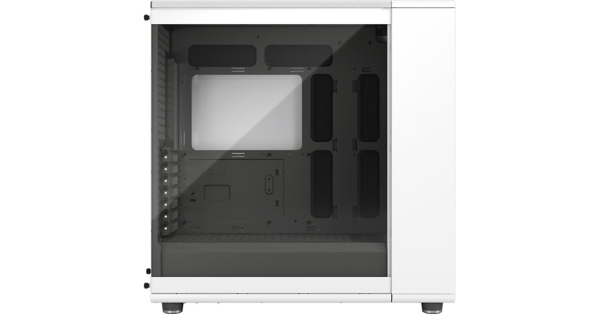 Fractal Design North XL Chalk White TG Clear, Tower-Gehäuse weiß 