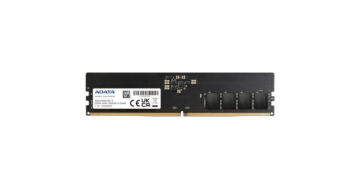 ADATA DIMM 32 GB DDR5-4800 (2x 16 GB) Dual-Kit, Arbeitsspeicher
