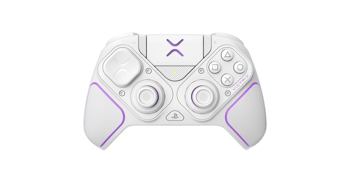PDP Victrix Pro BGF Wireless, Gamepad weiß, für PlayStation & PC