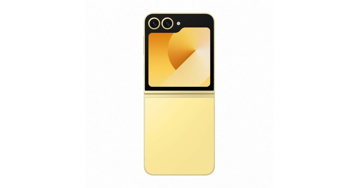 SAMSUNG Galaxy Z Flip6 512GB, Handy Yellow, Android 14, 12 GB