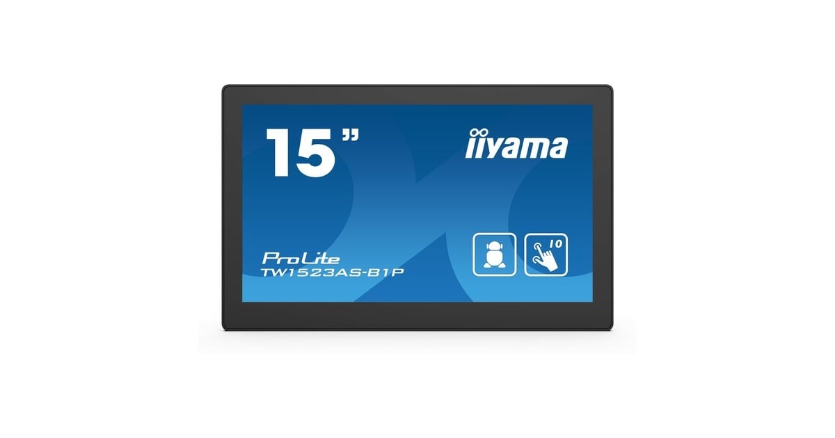 iiyama ProLite TW1523AS-B1P, LED-Monitor 39.5 cm (15.6 Zoll 
