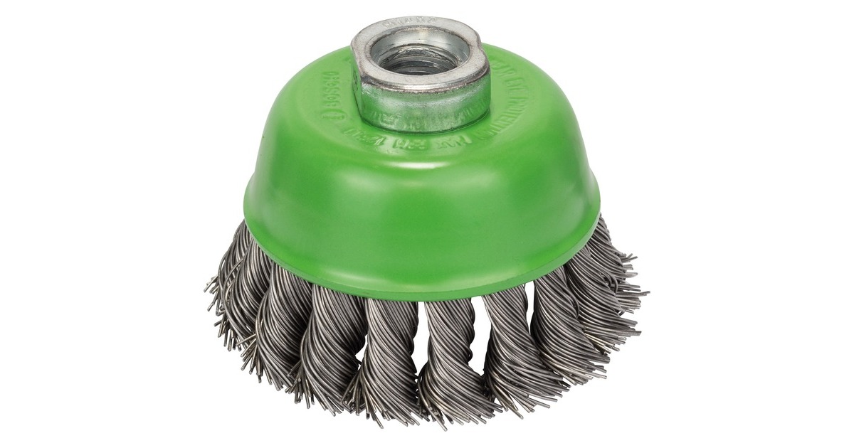 Bosch Professional Topfbürste Heavy for Inox, Ø 75mm, gezopft 0 