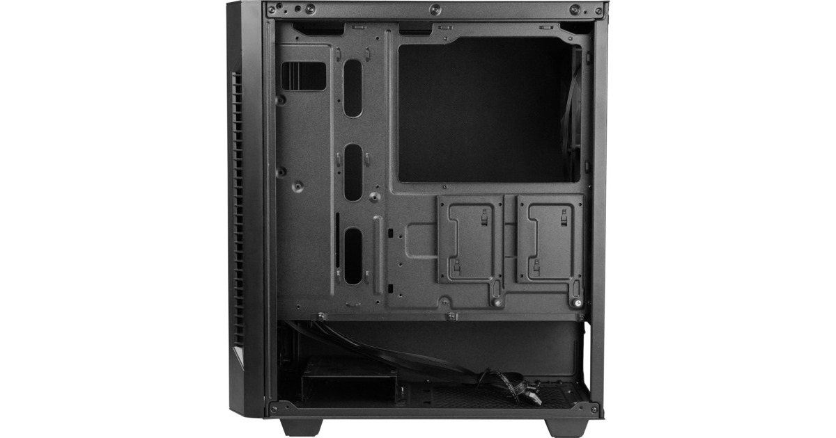 Chieftec LG-01B-OP PC-Gehäuse – ATX, Schwarz, Mit USB 3.0 & 2.0, Schraubenlosen Schächten & Lüfterhalterungen