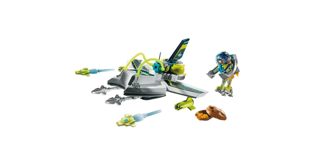 PLAYMOBIL 71370 Space Hightech Space-Drohne, Konstruktionsspielzeug