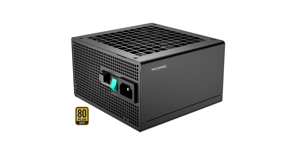 DeepCool PQ850M 850W, PC-Netzteil schwarz, 3x PCIe, Kabel 