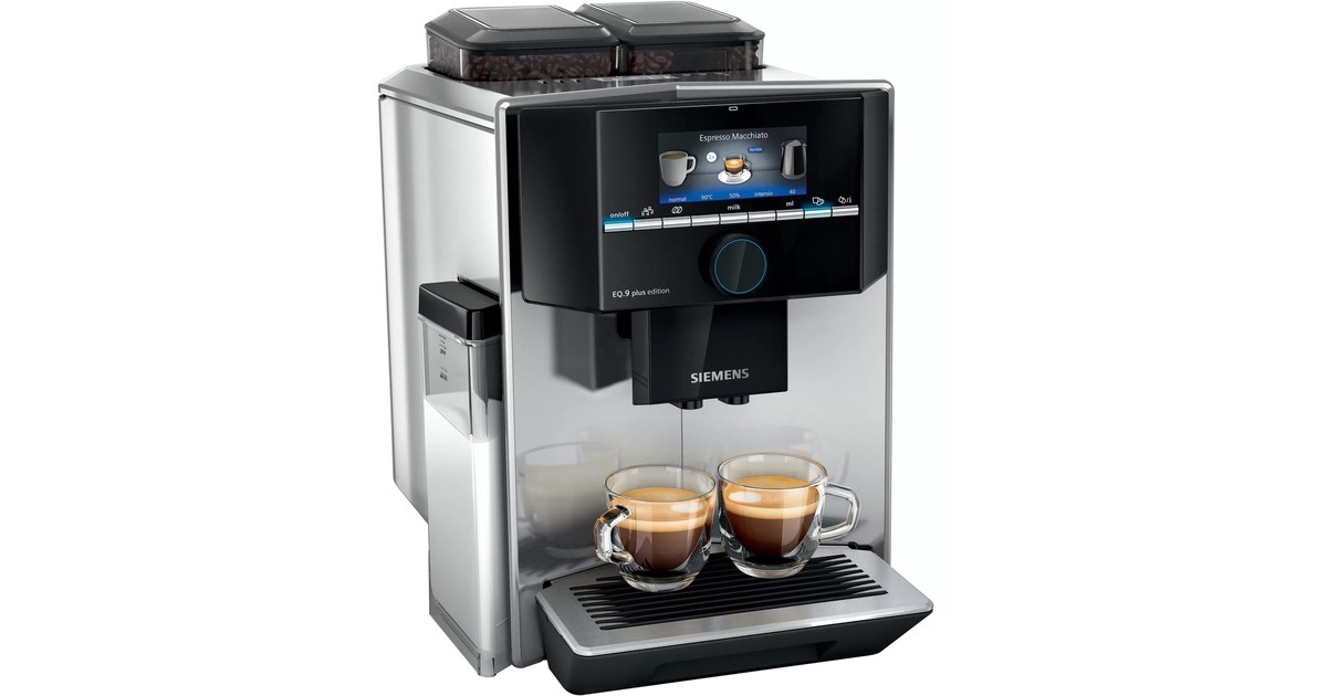 Siemens Eq 9 Plus Connect S700 Preisvergleich Siemens TI9573X7RW EQ.9 plus connect s700 , Vollautomat schwarz/edelstahl