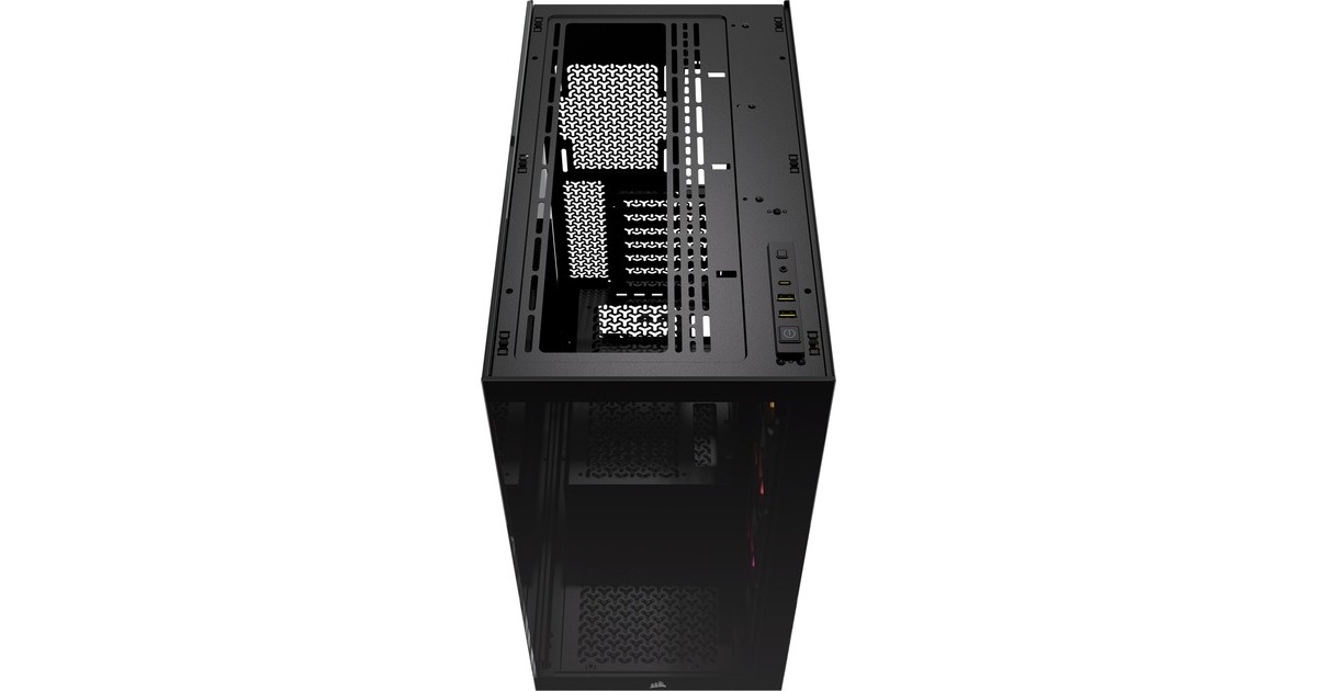 Corsair 3500X ARGB, Tower-Gehäuse schwarz, Tempered Glass