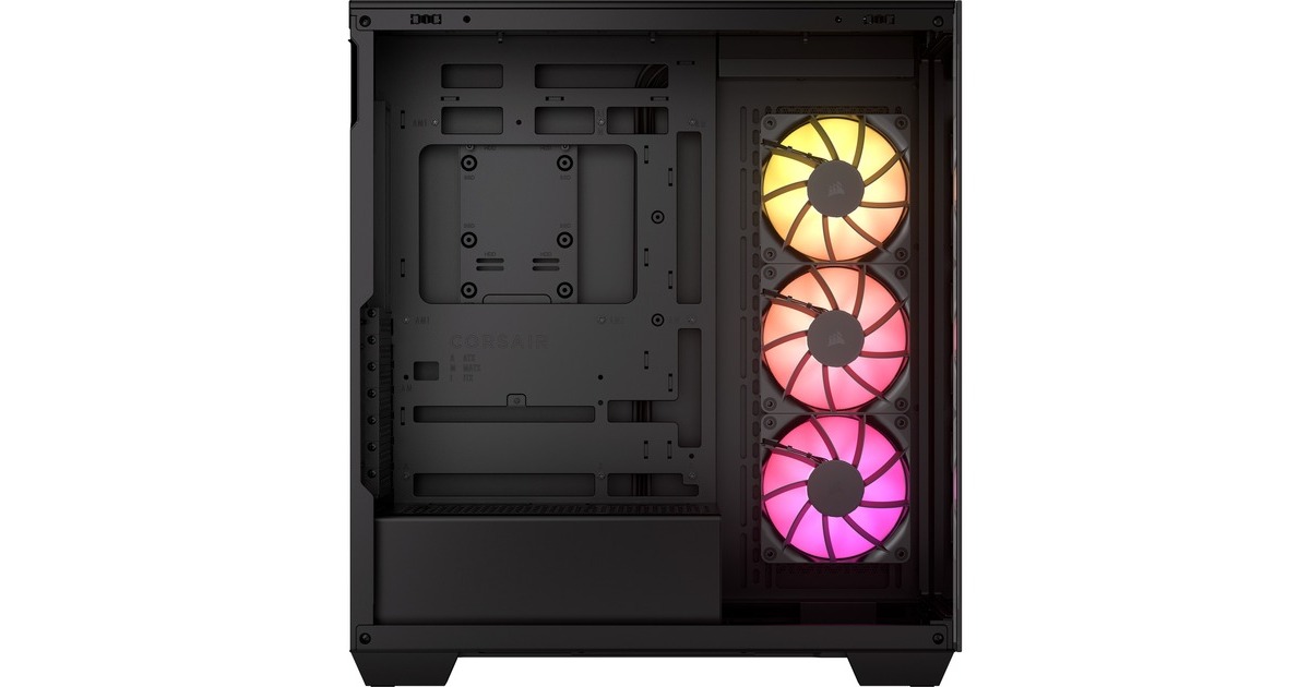 Corsair 3500X ARGB, Tower-Gehäuse schwarz, Tempered Glass