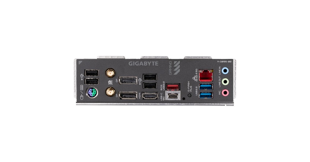GIGABYTE B650M GAMING X AX, Mainboard grau/schwarz