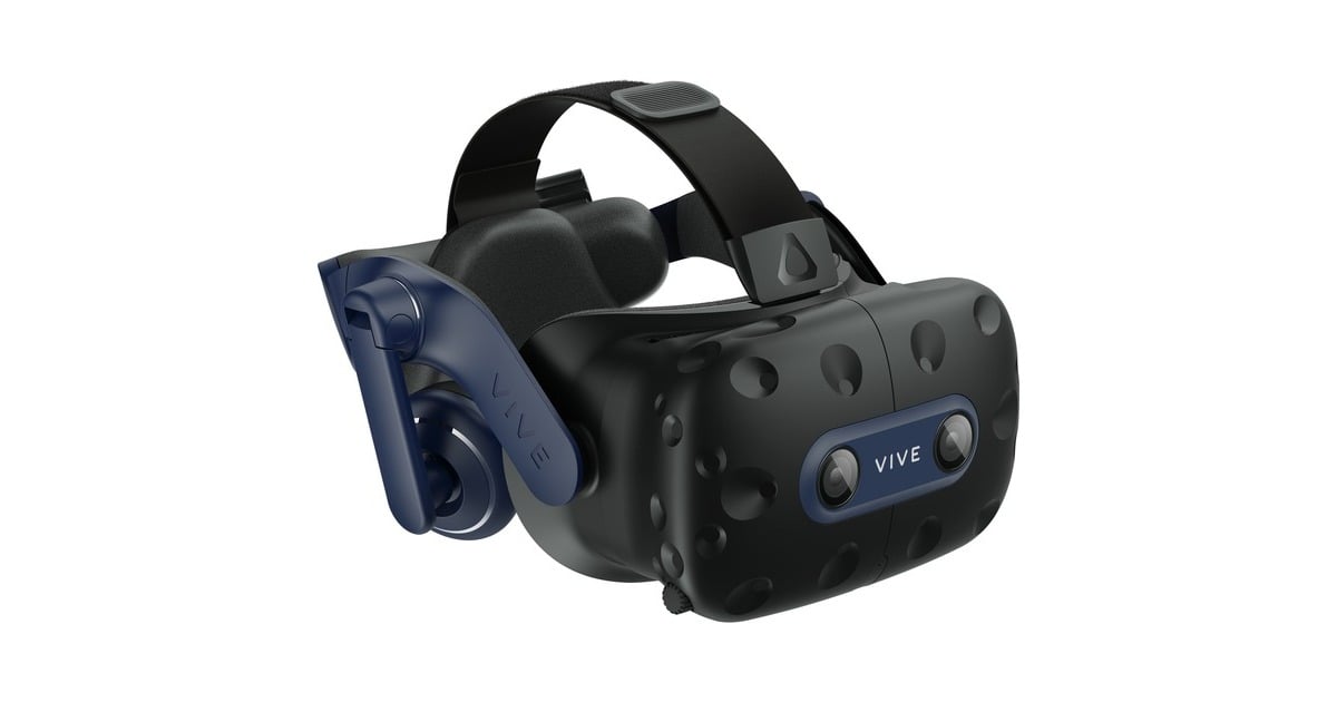 HTC Vive Pro 2, VRBrille blau/schwarz, ohne Controller/Basisstationen