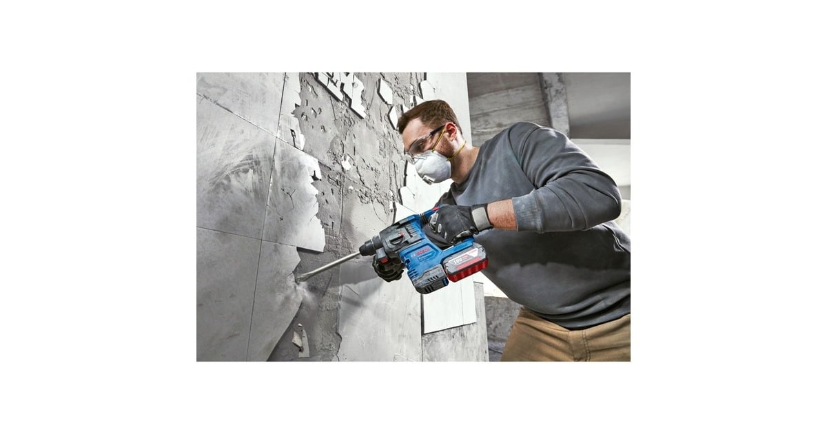 Bosch Professional Akku-Bohrhammer GBH 18V-22 Professional, 18Volt 