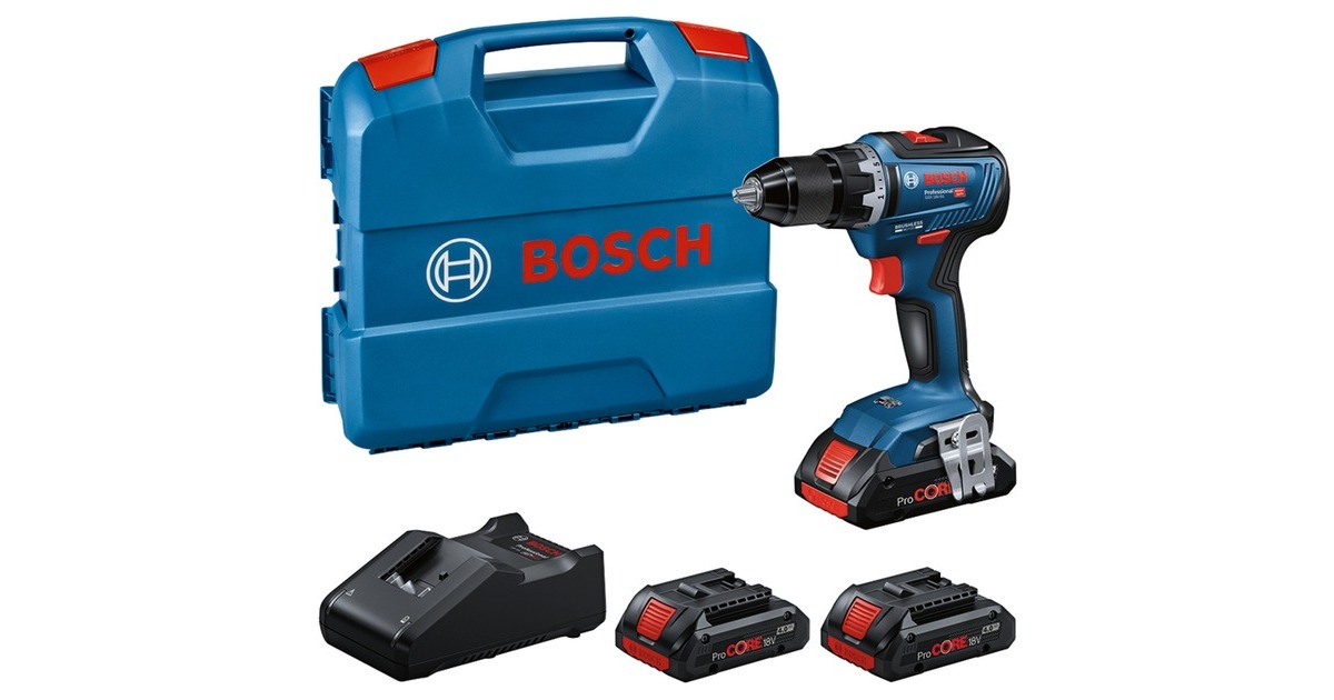 Bosch Professional Akku-Bohrschrauber GSR 18V-55 Professional 