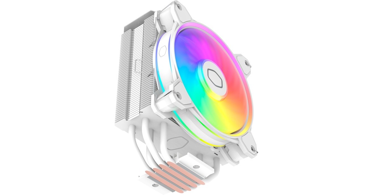 Cooler Master Hyper 212 Halo White, CPU-Kühler weiß