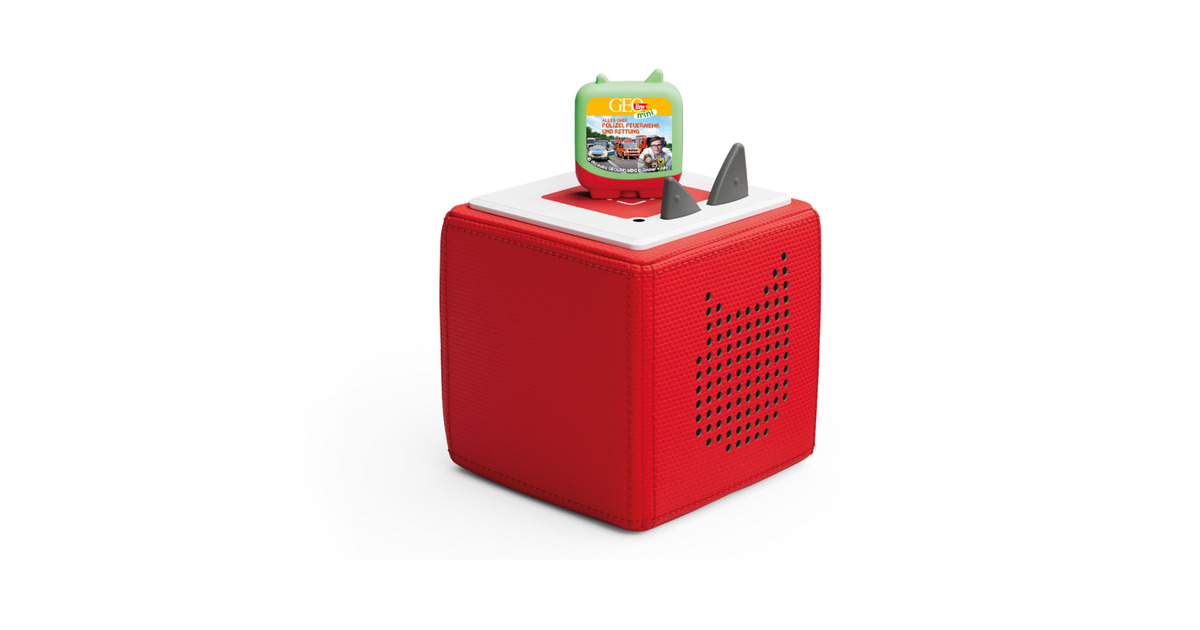 Tonies Clever GEOlino Mini – Juego De 4 Audios Educativos Para Niños A Partir De 5 Años, 47 Minutos De Duración, Compatible Con Toniebox, Conocimiento Y Diversión En Cada Minicaja