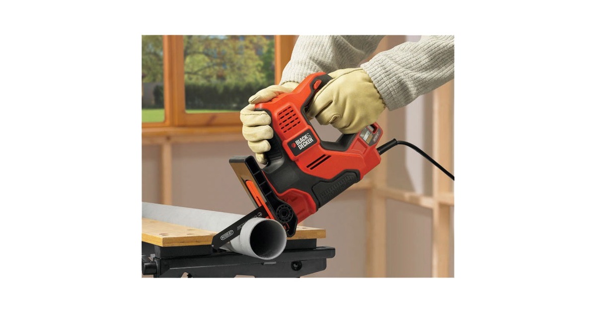 BLACK DECKER Scie à main filaire - 3 lames - RS890K-QS STANLEY - Lame