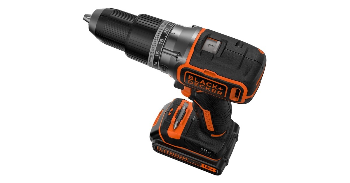 Akku Für Black & Decker HP188F2K - 18V, 2000mAh, NiMH, Ersatzakku Für Schlagbohrschrauber