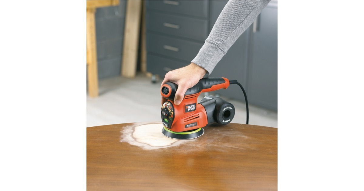 BLACK+DECKER Multischleifer KA280 orange/schwarz, 220 Watt 