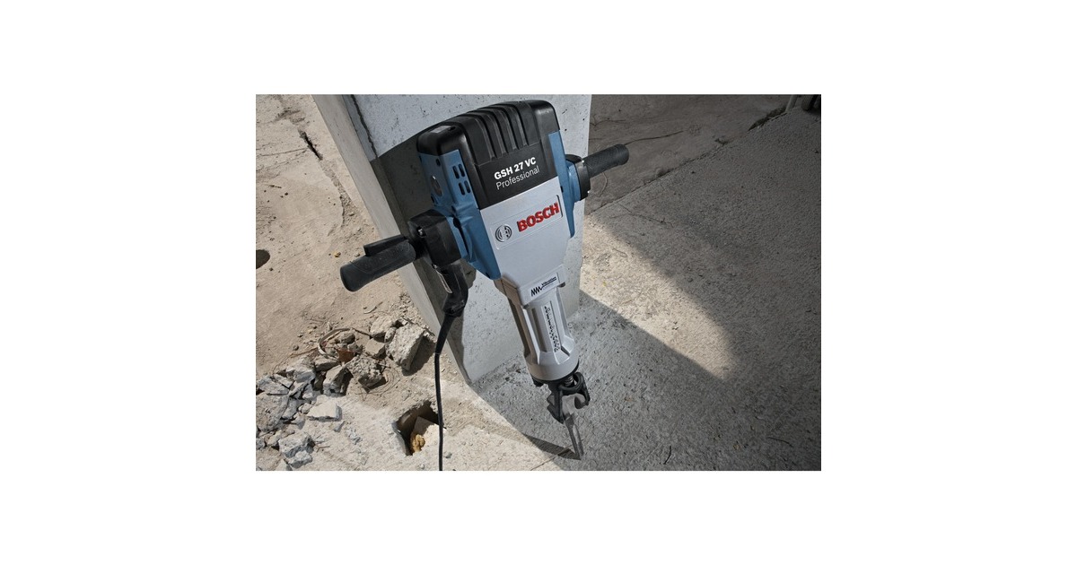 Bosch Professional Abbruchhammer GSH 27 VC Professional blau 