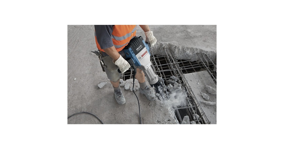 Bosch Professional Abbruchhammer GSH 27 VC Professional blau 