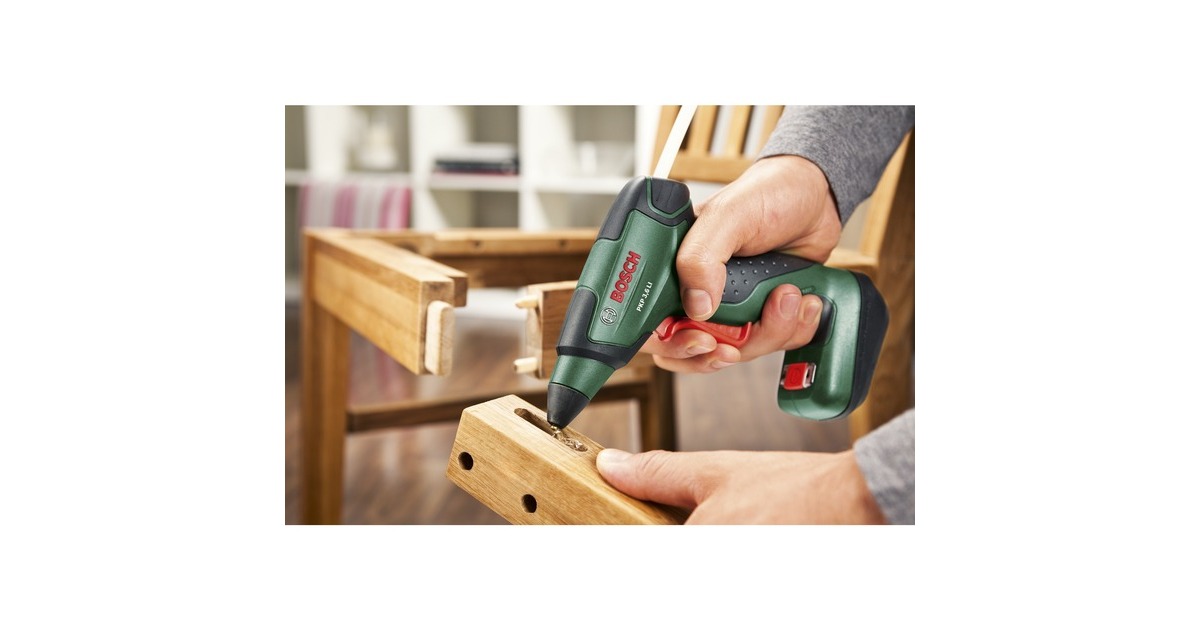 Bosch Heimwerken & Garten Akku-Heißklebepistole PKP 3,6 LI grün  