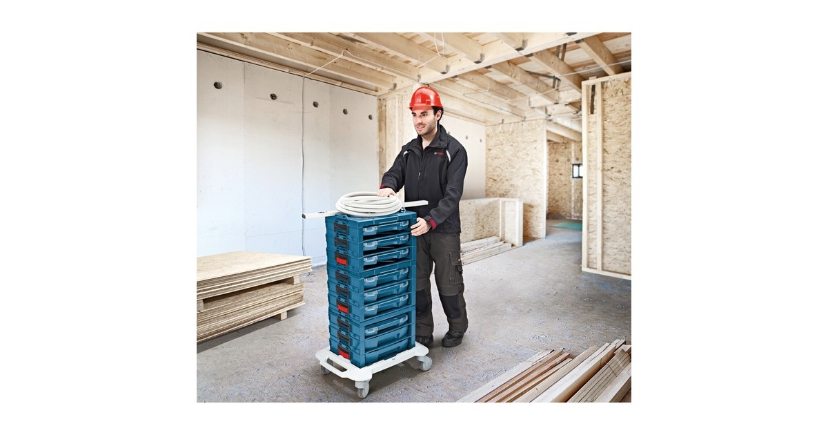 Bosch Professional I-Boxx active rack, Werkzeugkiste blau