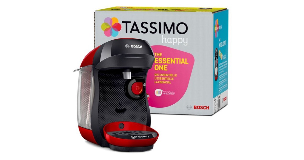 Bosch TAS1003 Tassimo Happy Kapselmaschine (über 70 Getränke
